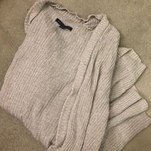 American Eagle tan cardigan